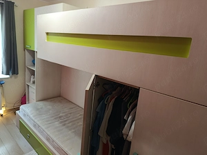 Ansamblu mobilier dormitor copii