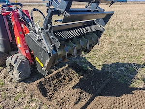 Atasament tip Freza pregatire sol RotaDairon STH 42 pentru Mini-Skid - imagine 2