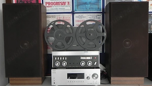 De vanzare: Un sistem: Magnetofon Revox, boxe Unitra, Amplificator Sony. - pret 12,800 usor negociab