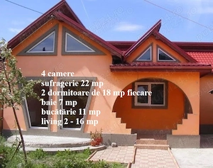 Casa Maracineni 4 camere pret de apartament, teren 1040mp,toate utilitățile, la 2km de Buzau - imagine 3