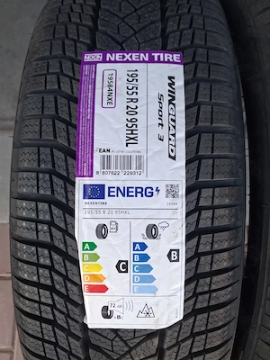 2 anvelope noi 195/55/20 Nexen M+S  - imagine 2