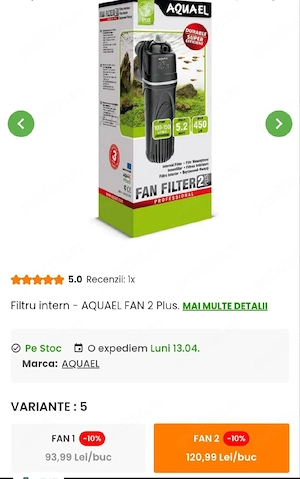 Acvariu Aquael 30 litri+pompă de aer - imagine 3