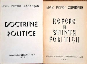 Volume de colecție. Doctrine politice. Autor: Liviu Petru Zăpârțan