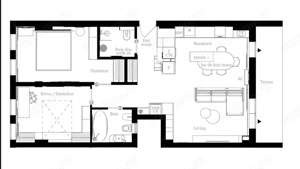Apartament cu 3 camere finisat premium, parcare subterană - imagine 3