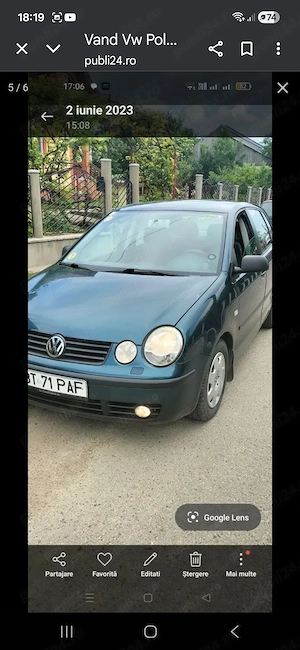 Vw polo 1,2 benzină 2004
