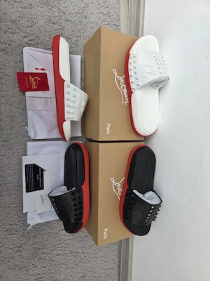 Papuci Slapi Christian Louboutin - imagine 5