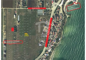 Teren intravilan 600mp Agigea RO-RO toate utilitățile vedere la mare