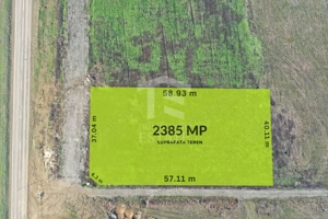 Vanzare | Teren industrial | 2385 MP | Apa Curent Canal | Mosnita Noua - imagine 2