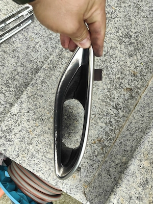 Tips dreapta, Ornament toba finala Mercedes Clasa C W205/ GLC x253 - imagine 4