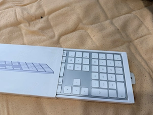 Tastatura Apple Magic, Touch ID, Numeric Keypad - White Keys