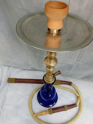Narghilea veche din bronz ! - imagine 1