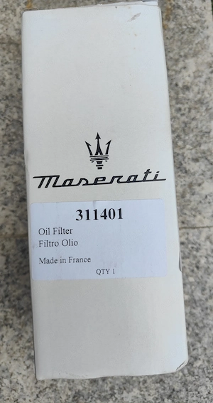 Filtru Ulei Original Maserati Ghibli/ Quatroporte/ Levante 311401 - imagine 2