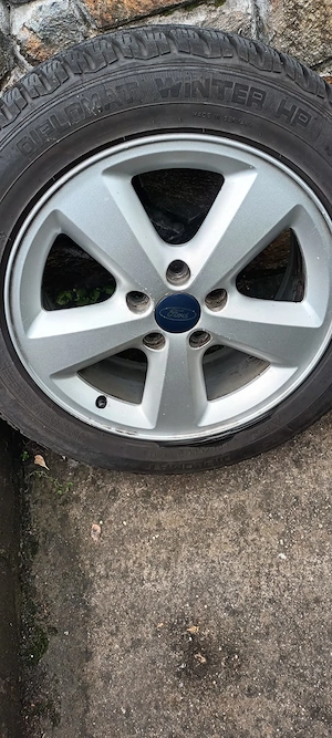 Vand cauciucuri cu jante originale ford - imagine 2
