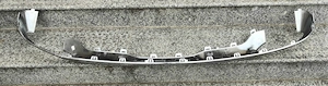  Ornament crom/ Spoiler/ fusta Bara spate MERCEDES GLC/ GLE X253 W253 - imagine 4