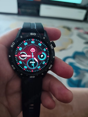 Ceas smartwatch barbati TechONE  G92 Rotax, 1.32 inch HD, buton rotativ, multi sport, apel bluetooth