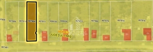 Teren 825 mp Voiteg, front stradal 14 m – ideal casă individuală