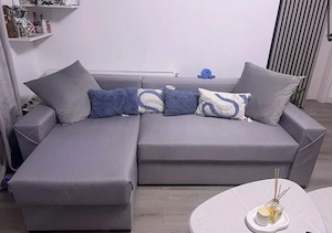 Coltar extensibil, reversibil, 245 x 140 x 97 cm
