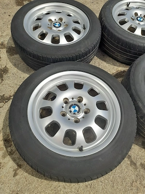 Jante aliaj r16 BMW cu anvelope 205/55r16 - imagine 5