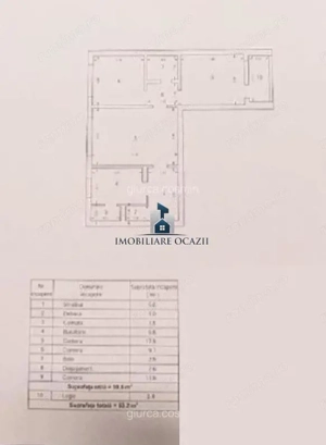 Apartament 3 Camere Semidecomandat Berceni-Uioara - imagine 4