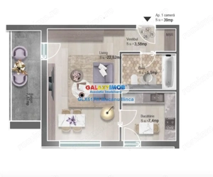 Inchiriere studio pentru birouri, MRS Gradini, Albert, Ploiesti - imagine 2