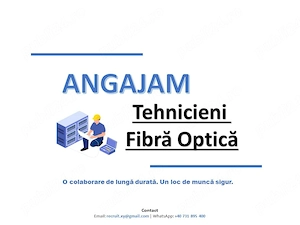 Munca in strainatate - FIBRA OPTICA