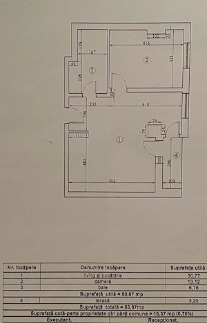 Apartament 2 camere, zona Decebal,Piata Alba Iulia, Metrou Muncii - imagine 9