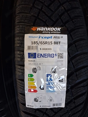 4 anvelope noi 185/65/15 HANKOOK M+S - imagine 4