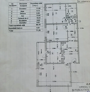 Apartament trei camere, zona Ostroveni - imagine 15