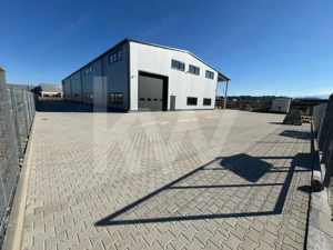 DE ÎNCHIRIAT — Hală producție/depozitare + birouri. Parcul Industrial Vest-Sibiu - imagine 2