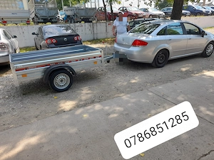 Remorca 750 Kg carte rar,numar rosu si asigurare inclus