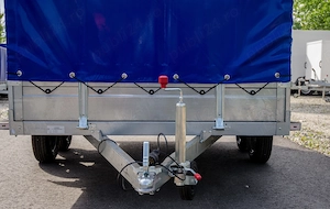 Remorca 750 kg Repo ,transport auto atv apicola cu prelata