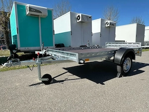 Remorca 750 kg Repo,Atv ,Moto,Basculabila Mono ax