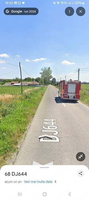 Vând teren 2500   5000 mp stradal cu doua iesiri Morunglav
