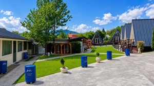 Afacere la cheie ,6 Casute de vacanta si 2982 mp teren Bistrita - imagine 11