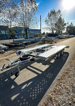 Remorca Transport Auto REPO,trailer,platforma 2700 kg - imagine 5