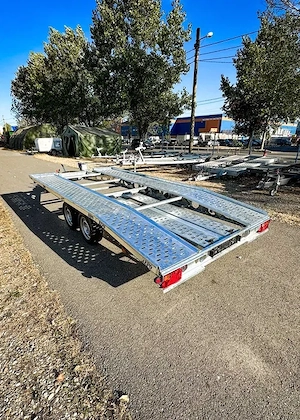 Remorca Transport Auto REPO,trailer,platforma 2700 kg - imagine 4