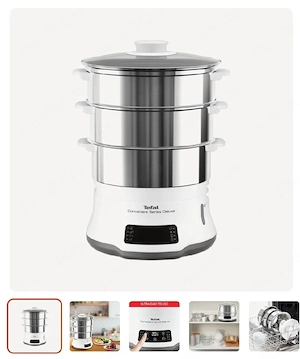 Vând aparat de gatit la aburi tefal convenient series deluxe