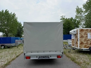 Remorca Auto Repo Cargo,obloane aluminiu,transport marfuri 2000 3000kg