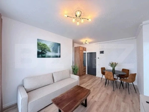 Apartament modern, la cheie, garaj, 44 mp, terasă de 11 mp, zona Centrala  - imagine 2