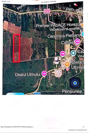 Teren 10.000 mp în Horezu   Zona Bela | 25 m deschidere la drum | Investiție excelentă