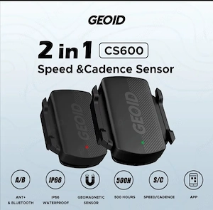 Senzor viteza și cadenta 2 in 1 Geoid ciclism bicicleta cursiera mtb pedalier  Strava Ipx66 Bluetoot