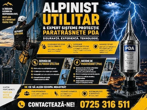    Alpinist Utilitar   Servicii Profesionale la Înălțime!