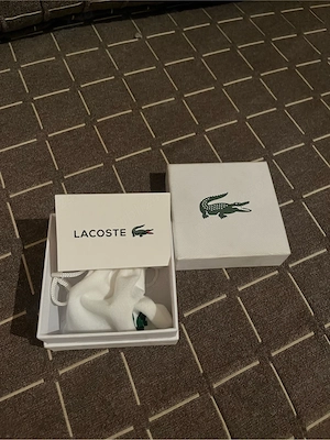 Lacoste   Brățară neagră originală, cu cutie și săculeț - imagine 3