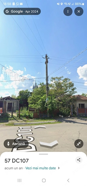 Teren intravilan 780 mp + casă și anexe   Hulubești, Călugăreni, asfalt - imagine 2