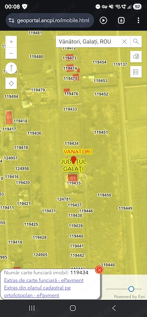 Teren Intravilan 2.472 mp - Vânători, Galați | Deschidere 85 ml | Ideal Parcelare - imagine 4
