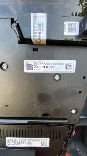  Navigatie originala CD400 Opel astra J 1.6 benzina 2012 - imagine 3