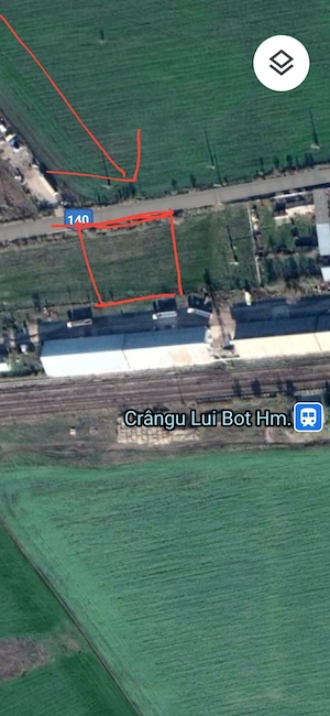 Teren industrial 2305mp, intravilan, lângă Ploiești, acces rutier Autostrada A3( Transilvania)+ fero