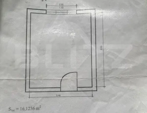 Cameră de cămin, 16 mp – Poitiers, etaj