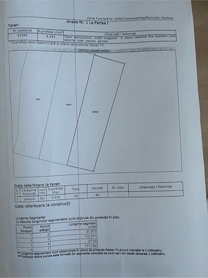 De vanzare doua terenuri in Panticeu