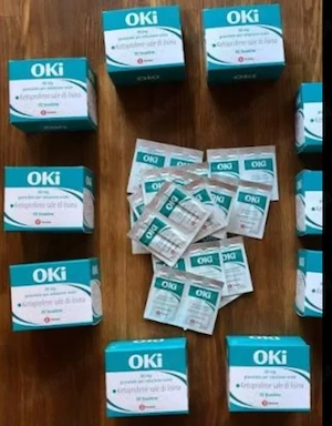 granule oki dizolvare rapida